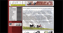 Desktop Screenshot of fishersaddlebags.com